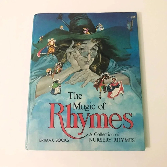 Vtg 1976 The Magic of Rhymes Lucy Kincaid and  Eric Kincaid Hardcover Brimax - Picture 1 of 16
